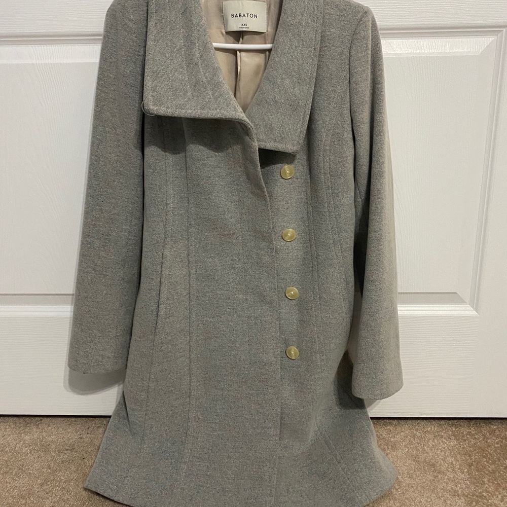 Barely used Babaton Wool Coat